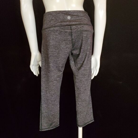 Athleta Gray Capri Leggings (S) - Picture 4 of 5